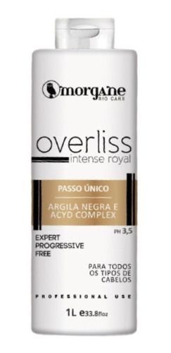 Progressiva Escova Orgânica Overliss 1L - Morgane