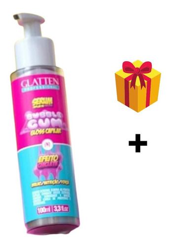 Bubble Gum, Gloss Serum Oleo Reparador De Pontas - Glatten