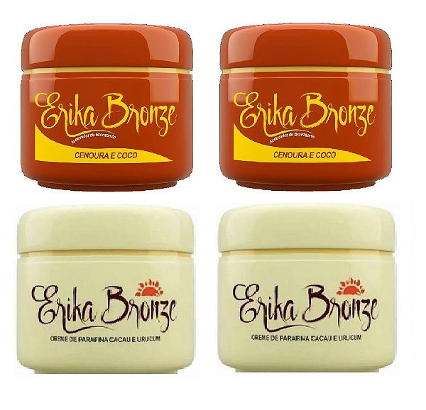 Bronzeador Acelerador Parafina  - Erika Bronze - Atacado