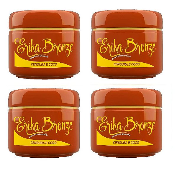 Bronzeador Acelerador Parafina  - Erika Bronze - Atacado