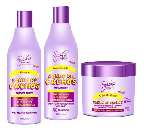 Kit Sonhos de Cachos - Sophie