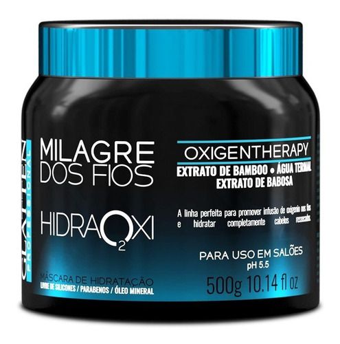 Máscara Milagre Hidraoxi Hidratação 500G - Glatten