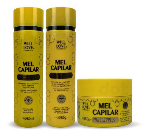 Kit Mel Capilar Colágeno - Will Love