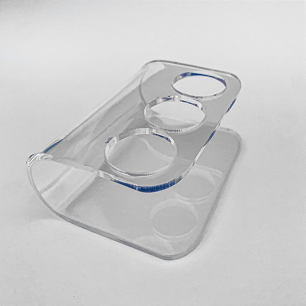 Expositor Em Acrílico Para Óleos Essenciais 3 Furos