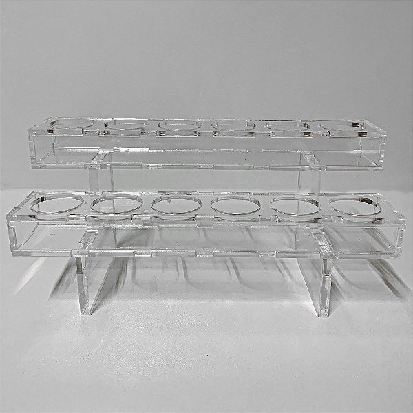Expositor Para Óleos Essenciais Acrílico 12 Furos