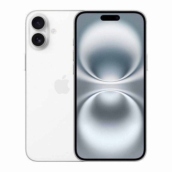 Apple iPhone 16 Plus 128GB Branco 6,7" 48MP iOS 5G - SHIP