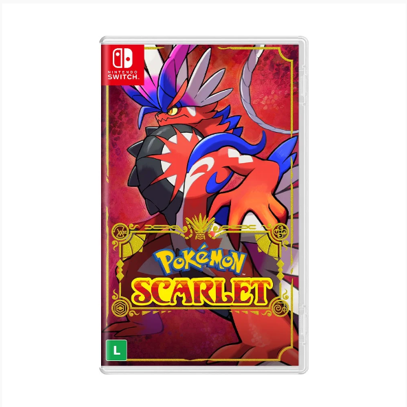 JOGO NINTENDO SWITCH POKEMON SCARLET 