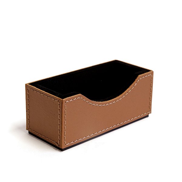 Porta Cartão de Visita - Caramelo