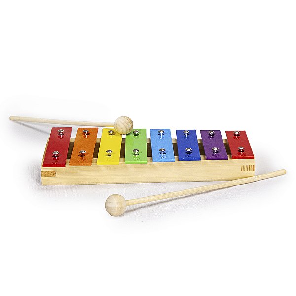 Xilofone Infantil de Metál - Turbinho - 8 Tons