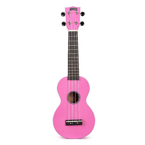 Ukulele Soprano - Série Arco-íris - Rosa