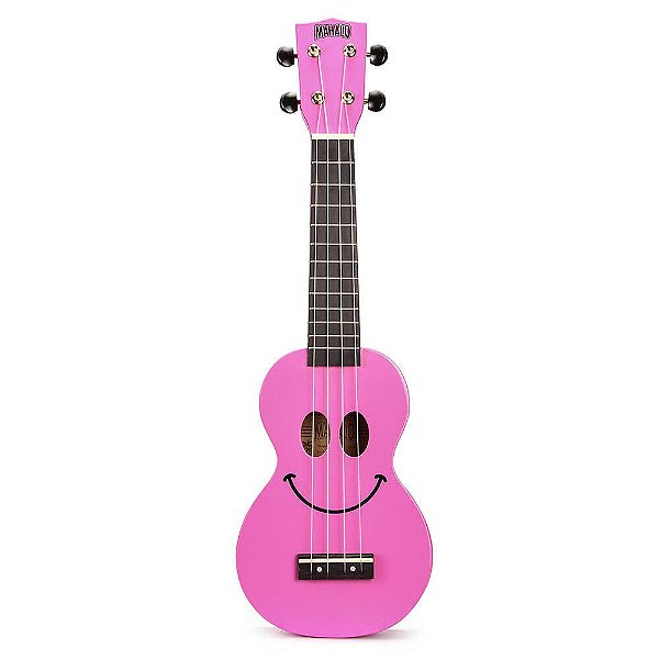 Ukulele Soprano - Série Smile - Rosa