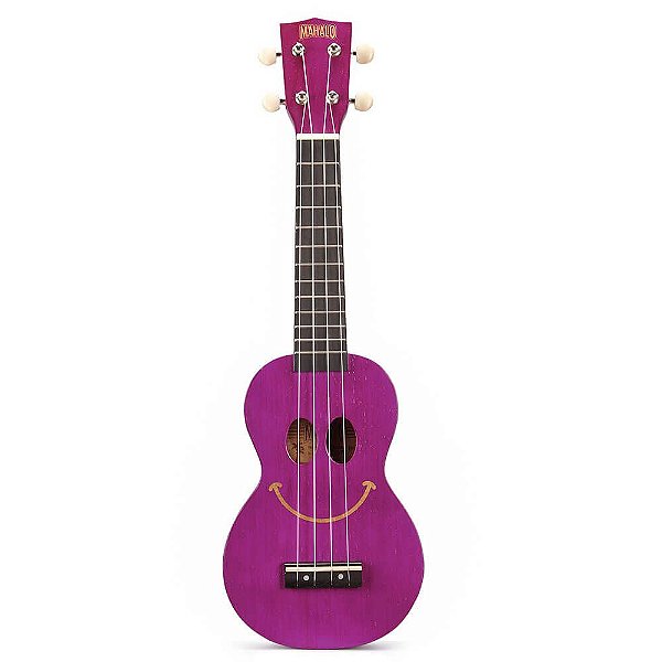 Ukulele Soprano - Série Smile - Roxo Transparente