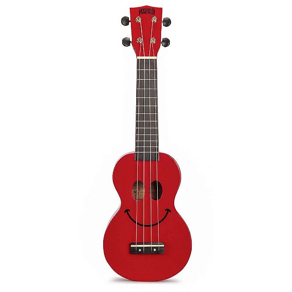 Ukulele Soprano Serie Smile  - Vermelho