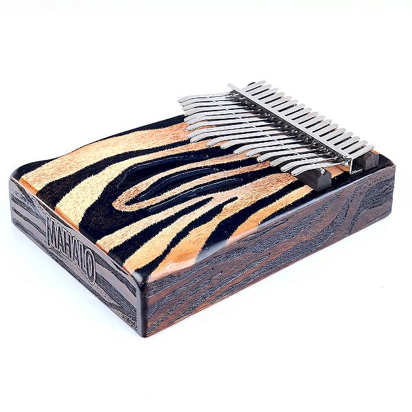 KALIMBA MAHALO ZEBRA  -  17 TECLAS COM BAG