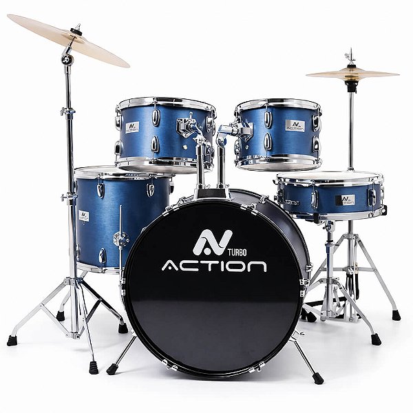 Bateria Turbo Action 20"- Blue Jeans
