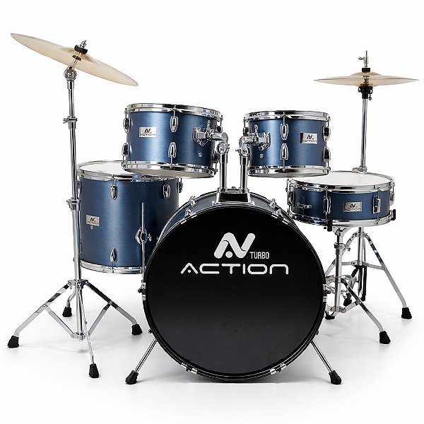 Bateria Turbo Action 22"- Blue Jeans