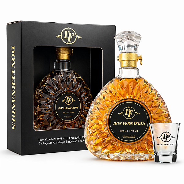 Cachaça Don Fernandes + Copo Dose