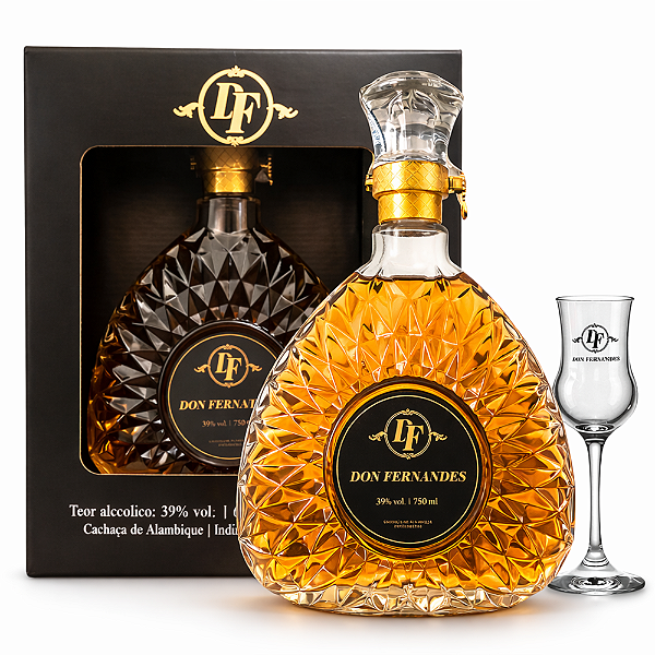 Cachaça Don Fernandes + Taça Alambic