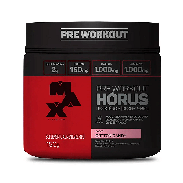 Pré-Treino Horus 150 G Max Titanium