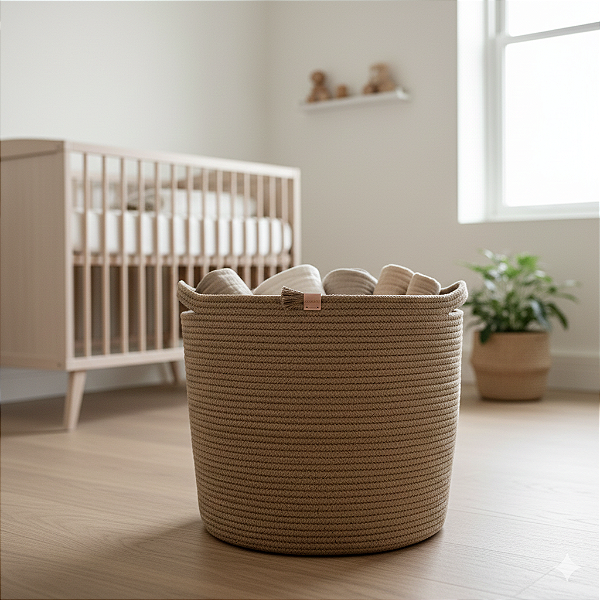 Cesto Organizador Terra – Algodão Premium