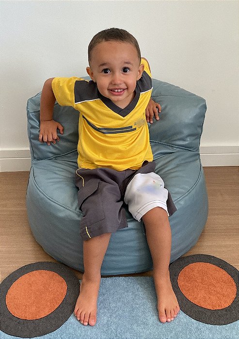 Puff Infantil Sofá com Encosto