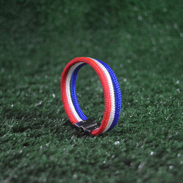 Pulseira Torcida - Tricolor de Aço