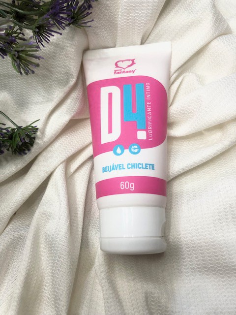 D4 LUBRIFICANTE BEIJÁVEL CHICLETE