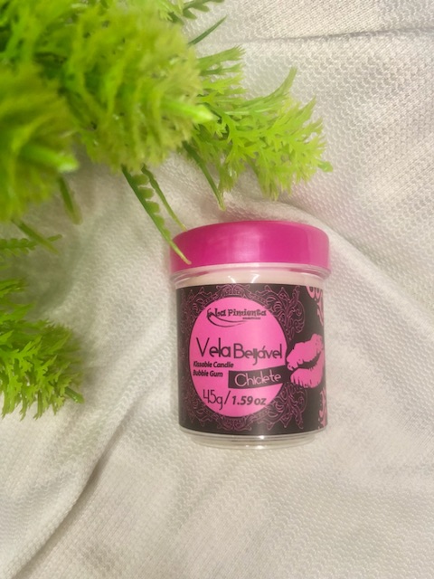 VELA BEIJÁVEL PARA MASSAGEM HOT CHICLETE