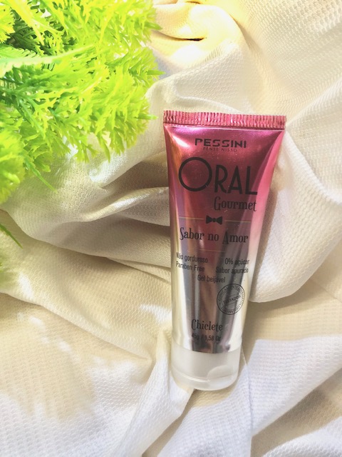 ORAL GOURMET GEL BEIJÁVEL QUE ESQUENTA DE CHICLETE