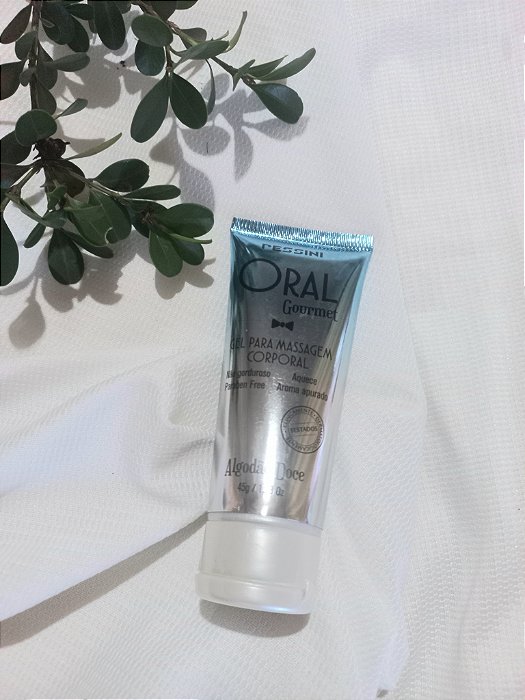 ORAL GOURMET GEL BEIJÁVEL ESQUENTA DE ALGODÃO DOCE