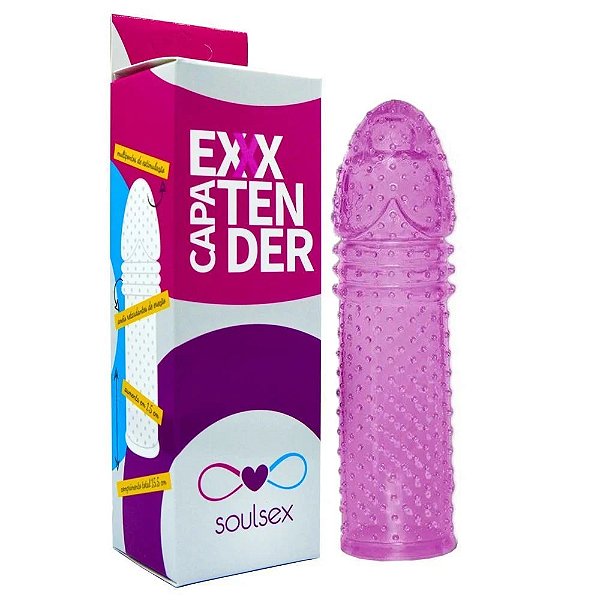 CAPA PENIANA EXPANSORA EM SILICONE