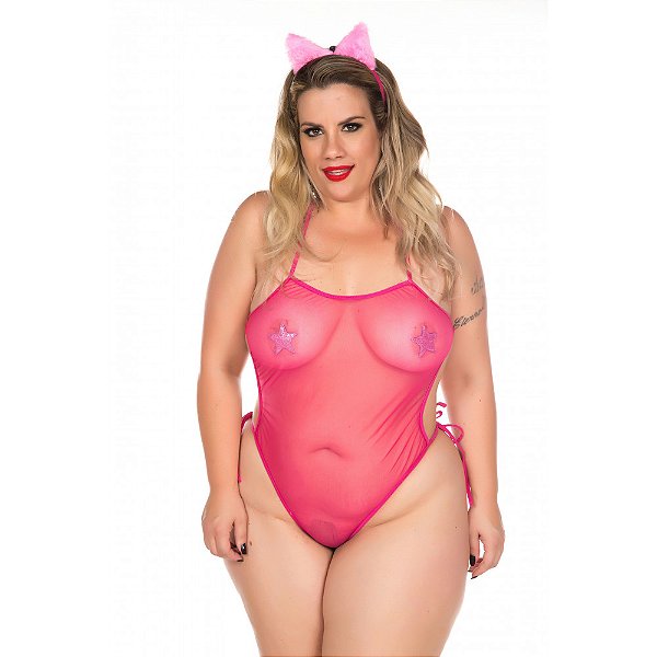 FANTASIA MINI GATINHA PLUS SIZE