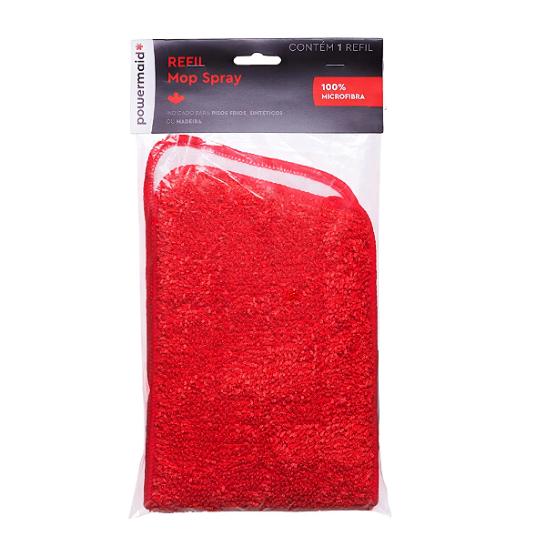 Refil Mop Spray Tam Unico Vermelho - POWERMAID