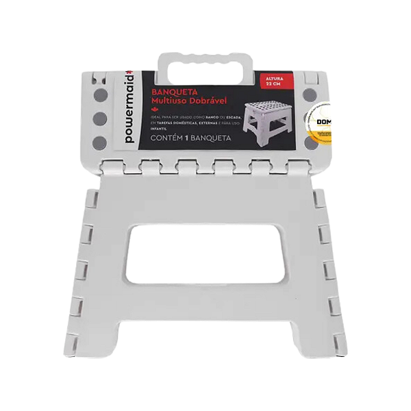 Banqueta Multiuso Dobrável - Powermaid