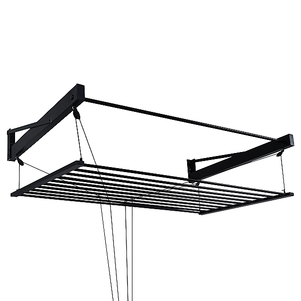 Varal De Parede Sobe E Desce Manual Classico 80 Cm Aluminio - Bitenfer Varais