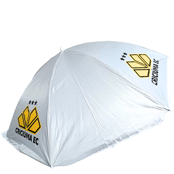 Guarda-Sol Prateado 2m Oficial do Criciúma Esporte Clube – Licenciado | Bitenfer