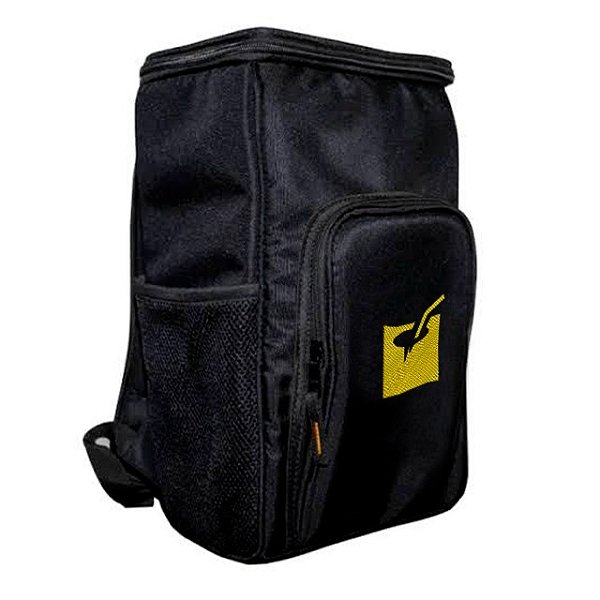 Mochila Cooler Coco Quadrado - Preta