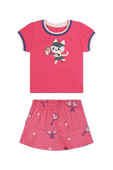 Conjunto Bebê Menina Momento Diversão Elian