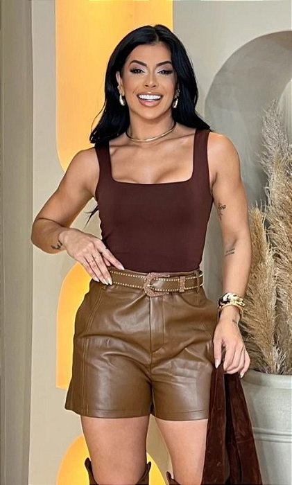 Body Regata Feminino no Poliamida Tamanho Único (36 ao 44)