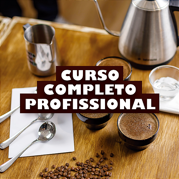 Curso Completo Barista Profissional + Vivência prática cafeteria
