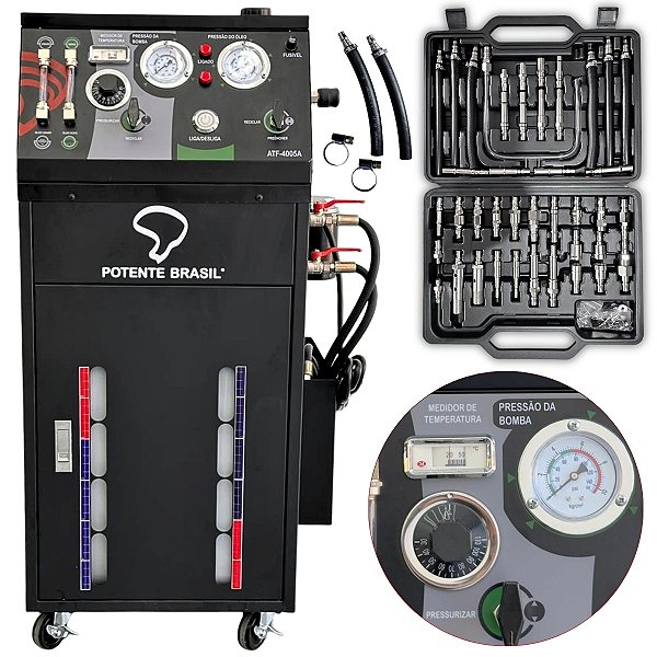 MAQUINA P/ TROCA DE ÓLEO CÂMBIO AUTOMÁTICO C/ AQUECIMENTO