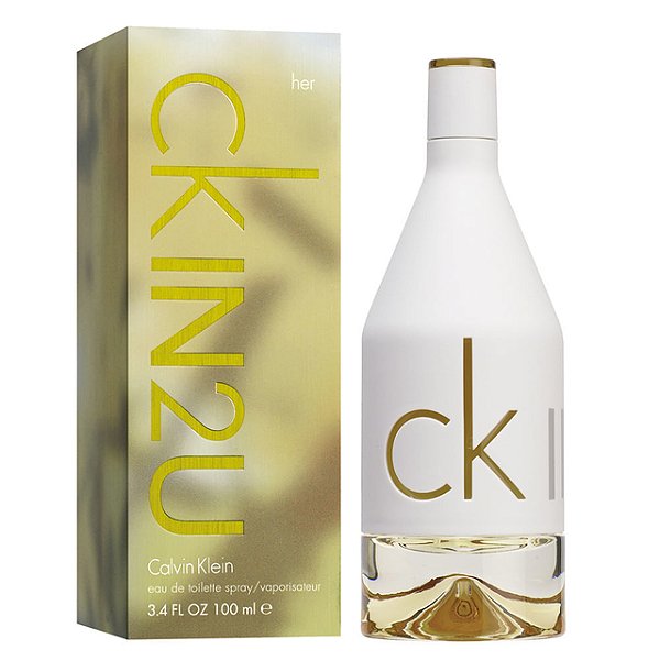 In2U Her Calvin Klein Perfume Feminino - Eau de Toilette 100ML