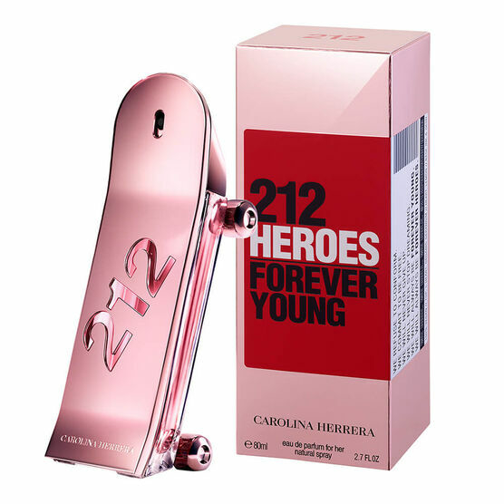 212 Heroes For Her Carolina Herrera – Perfume Feminino – Eau de Parfum 80ML