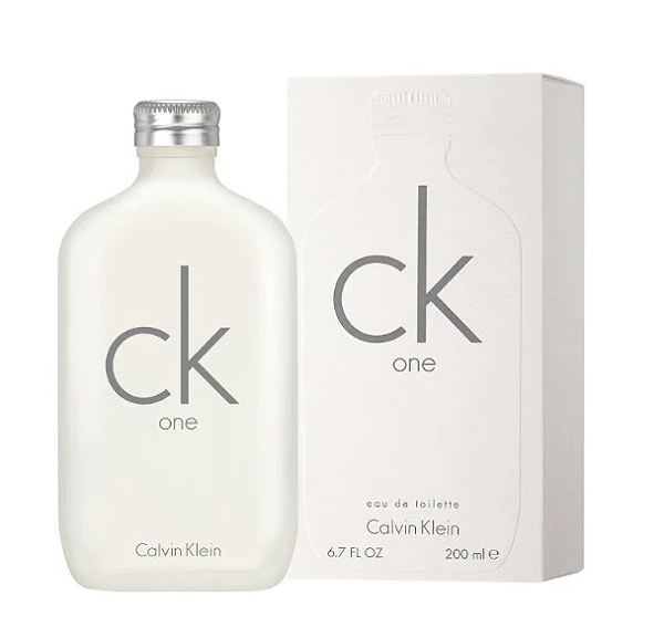 Ck One Calvin Klein Eau De Toilette 200ml - Perfume Unissex