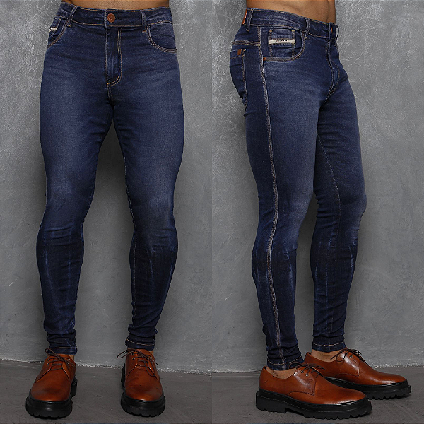 Calça Jeans Escura Skynny