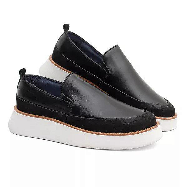 Slip On Alaska Preto Gelo