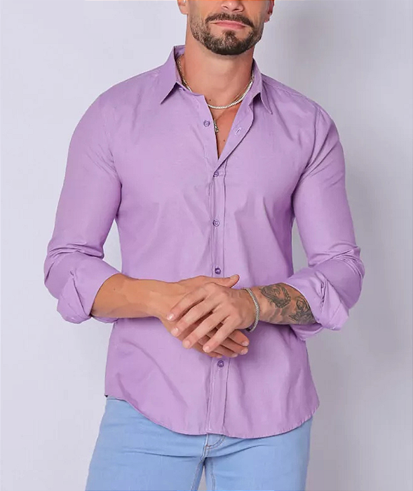Camisa Dante Lilas