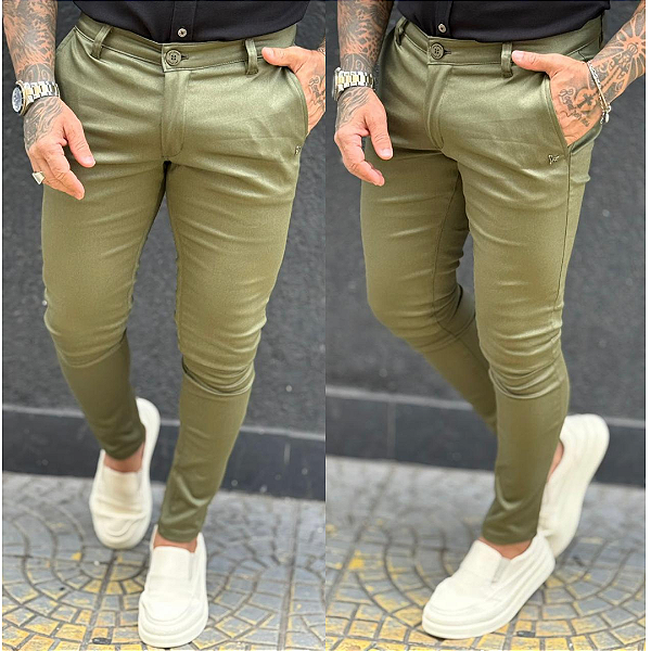Calça Alfaiataria Verde
