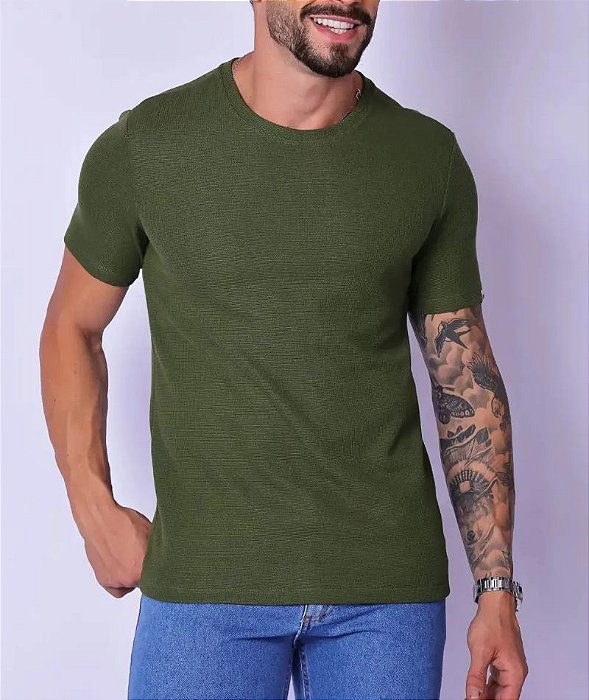 Camiseta Tricot Verde