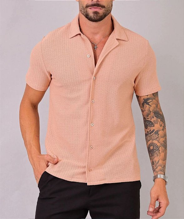 Camisa Tricot Mare Bege